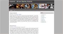 Desktop Screenshot of kubrick.dk